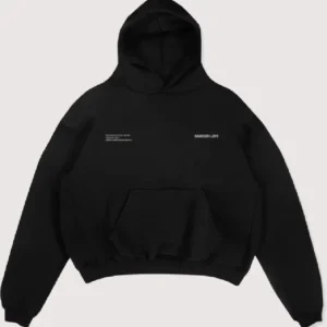 99Based Signature Hoodie Black